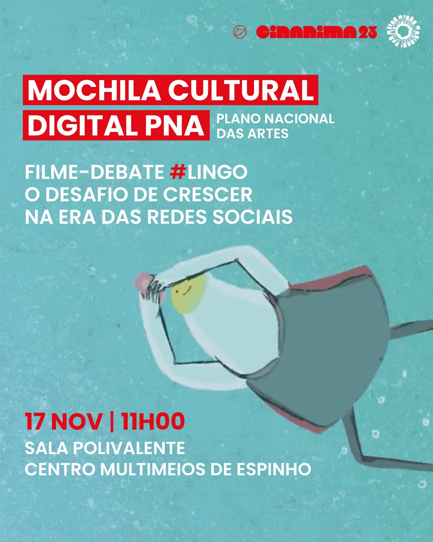 cartaz mochila digital